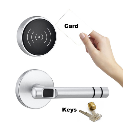 Khóa cửa điện tử không cần chìa khóa RFID 4.8V 4AA Alkaline với thẻ chìa khóa