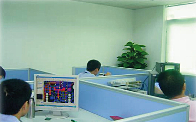 Shen Zhen Junson Security Technology Co. Ltd dây chuyền sản xuất nhà máy