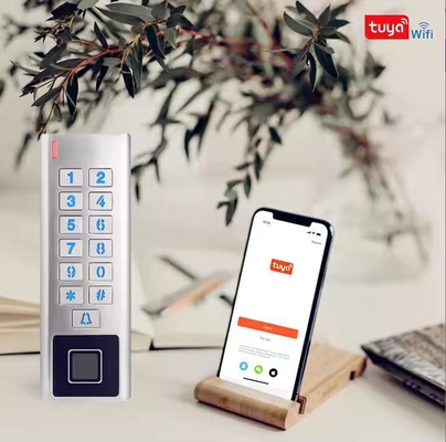 Tuya App Hộp kim loại chống nước WIFI RFID Khóa thông minh Khóa ngón tay Kiểm soát truy cập