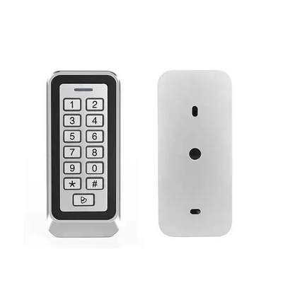 Kiểm soát truy cập thẻ EM/MF ngoài trời vỏ kim loại IP67 với bàn phím có đèn nền