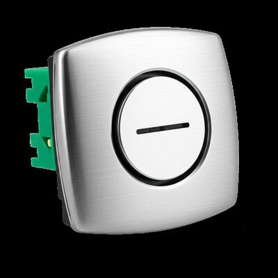 Khóa ra khẩn cấp Bấm nút với kết thúc blast cát 86 * 50mm Than tinh khiết Nickel bọc cửa giải phóng