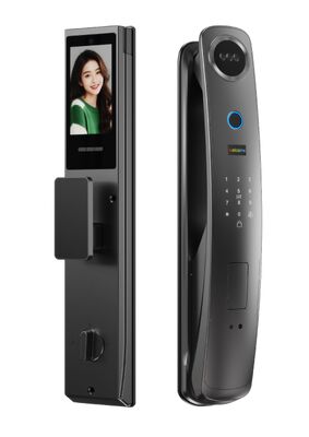 Khóa cửa nhận dạng khuôn mặt thông minh với video intercom, dấu vân tay và ứng dụng Tuya