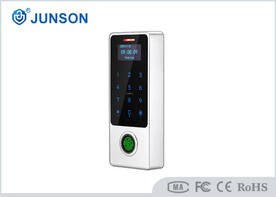 Máy đọc kiểm soát truy cập RFID dấu vân tay thông minh với Tuya APP và màn hình OLED