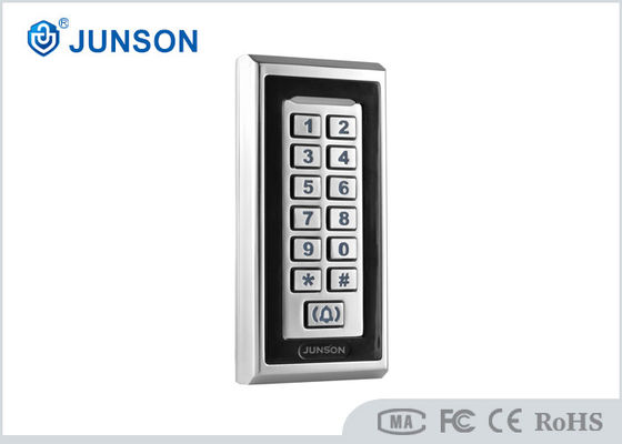 Standalone Bàn phím Hệ thống kiểm soát truy cập RFID IP67 Vật liệu hợp kim kẽm chống thấm