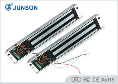 Khóa điện từ 12/24 V DC 600lbs JS-280SLD Hoàn thiện kẽm với cảm biến khóa cửa