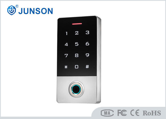Máy đọc bàn phím RFID chống nước mạnh mẽ với nhận dạng vân tay sinh trắc học - 24VDC