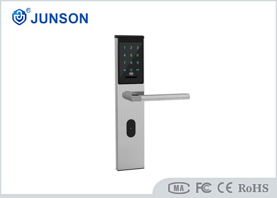 Cửa gỗ vân tay Khóa thông minh DC6V FCC Căn hộ Placard