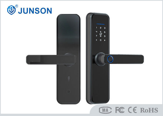 Kẽm hợp kim kim loại chống trộm Khóa mật khẩu bằng vân tay Tuya Khóa cửa nhà thông minh