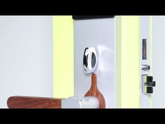 Electronic Card Key RFID Hotel Locks Smart Aluminum Alloy 200mA