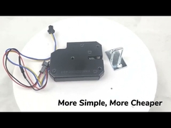 Black color Steel Case TItanium wire Electric Control Cabinet lock