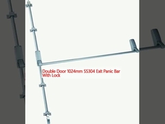 Cửa kép 1024mm SS304 Exit Panic Bar With Lock