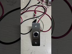 Thép không gỉ Độ dày 2 mm Nút nhấn Công tắc thoát Touchless