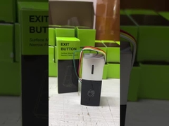 Mini không chạm nút thoát Zinc hợp kim DC12V chống nước IP68 với chỉ số LED