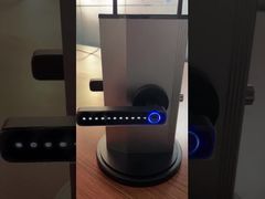 Giới thiệu Khóa cửa vân tay tay cầm hình vuông màu đen Ứng dụng Tuya có khóa nhận dạng nhanh dành cho bạn